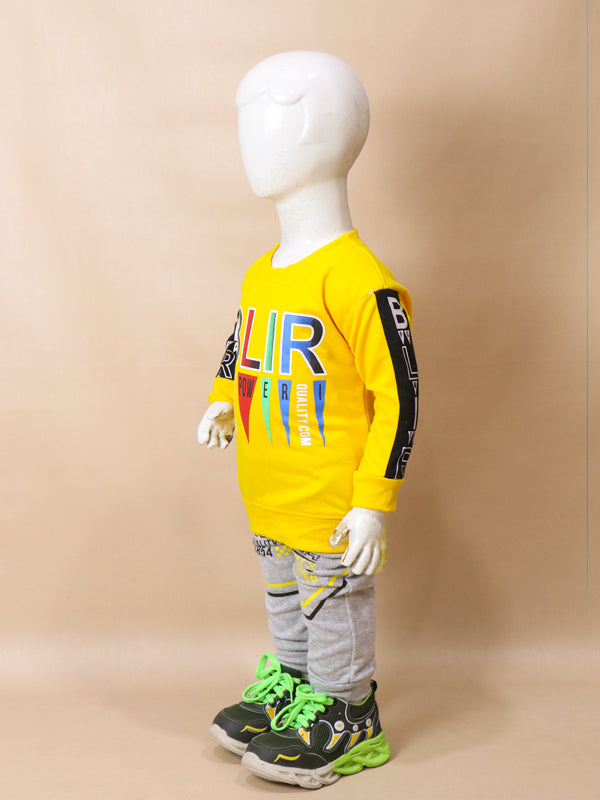 2Yr - 5Yrs Blir Yellow Suit For Kids BS81