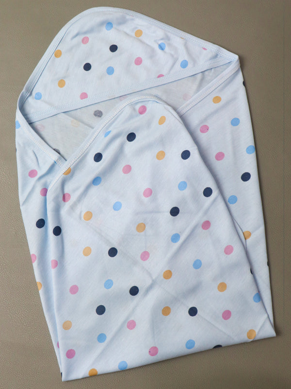 Light Blue Wrapping Sheet For Newborn NWS02