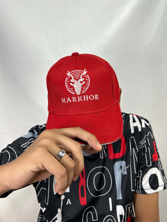 Red Basic P-Cap For Men CAP28