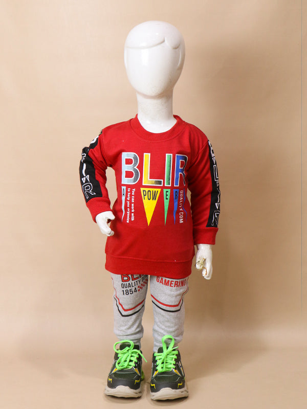 2Yr - 5Yrs Blir Red Suit For Kids BS81