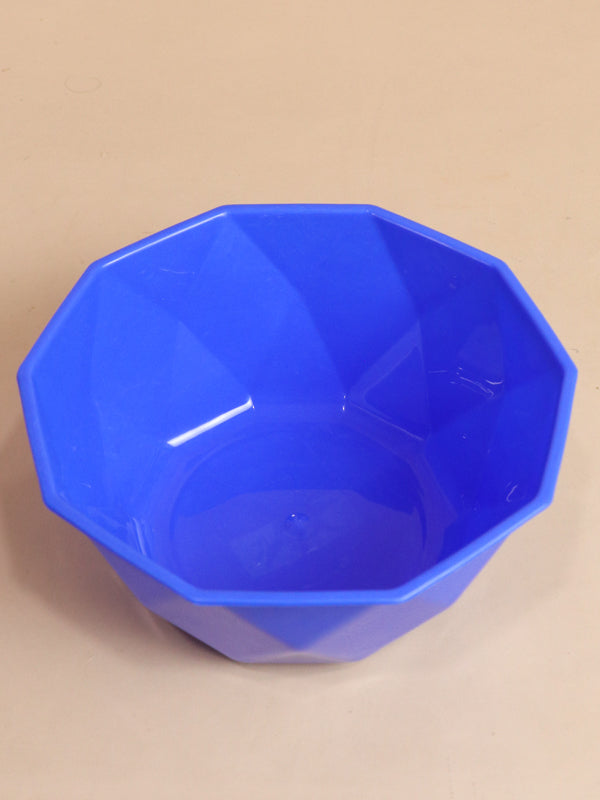 Blue Plastic Serving Bowl MB12