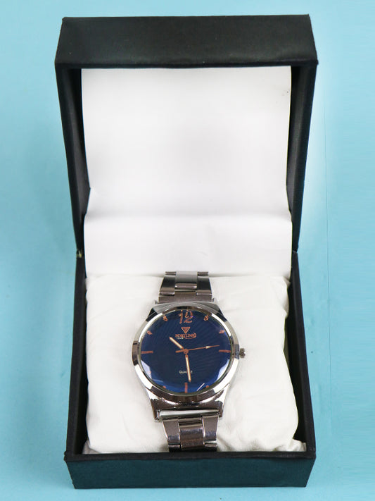 MW48 Men's Stainless Steel Watch Dark G Blue