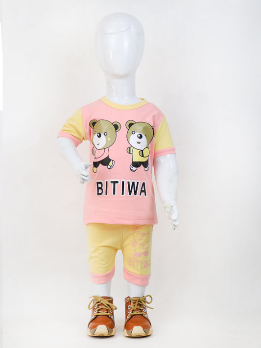 BS27 RG Kids Suit 1Yr - 4Yrs Bitiwa Pink