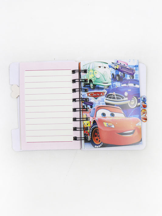 Cars Spiral Notebook for Kids 01