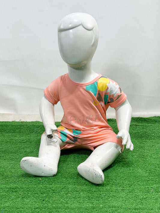 0Mth - 6Mth Peach Suit For Newborns NBS669