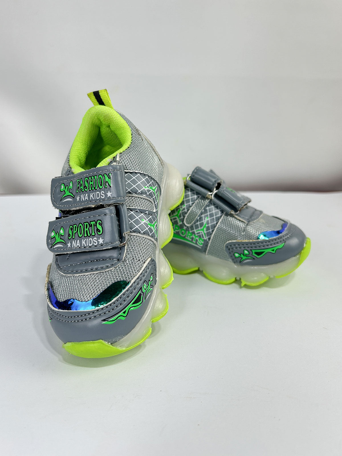 1Yrs - 8Yrs Grey Jogger Shoes for Kids BS89