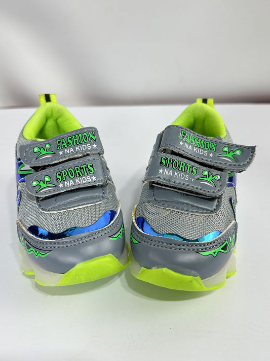 1Yrs - 8Yrs Grey Jogger Shoes for Kids BS89