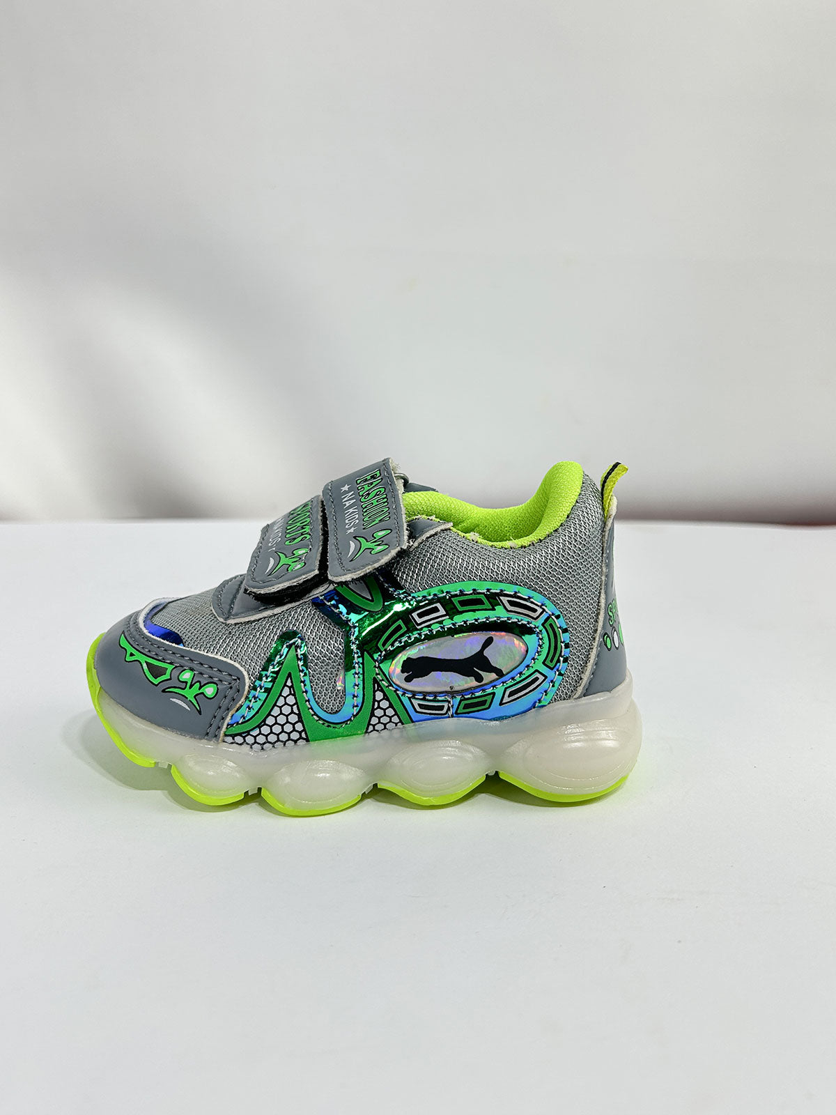 1Yrs - 8Yrs Grey Jogger Shoes for Kids BS89