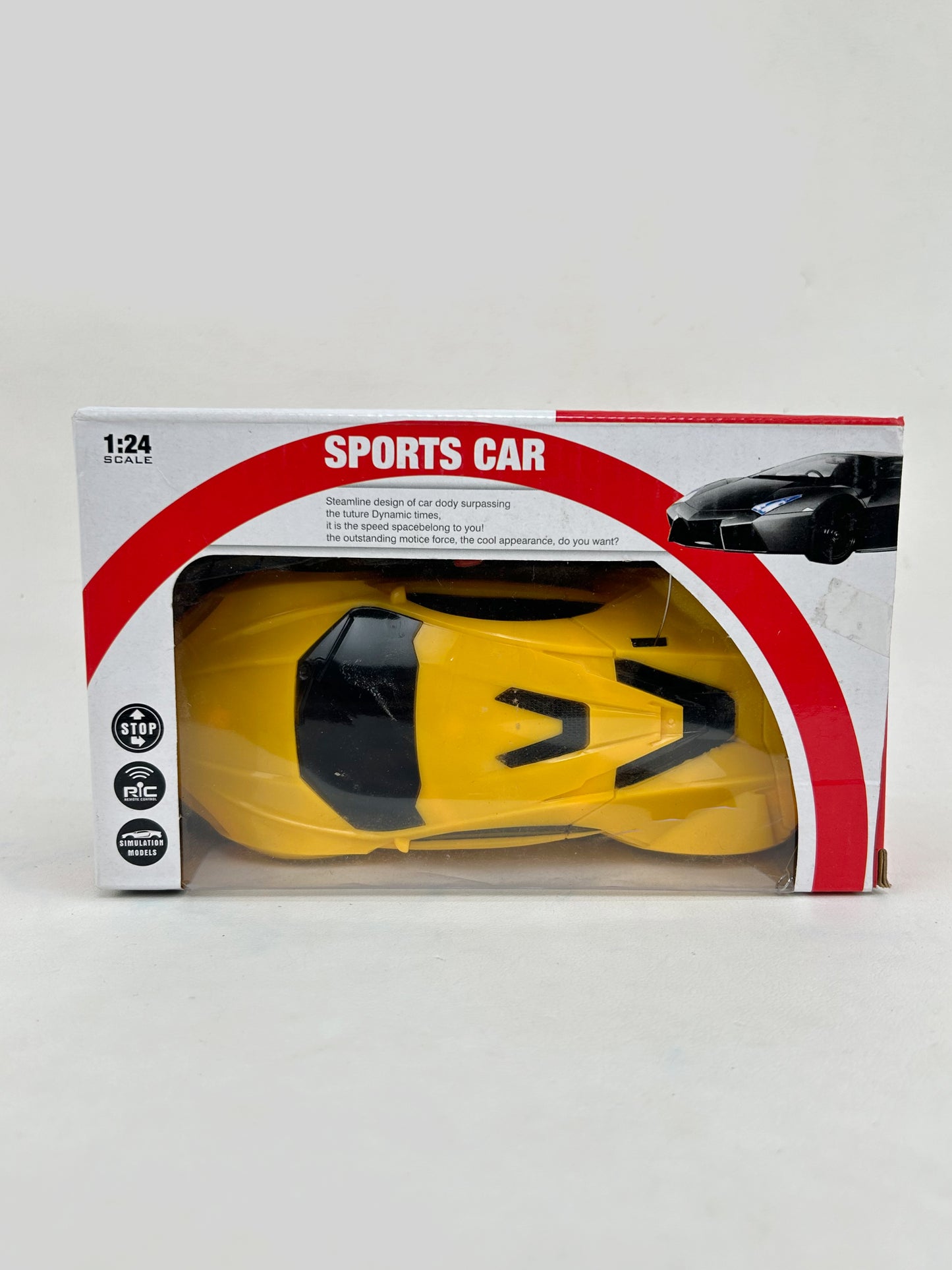 999 Yellow Remote Control Car For Kids KTY123