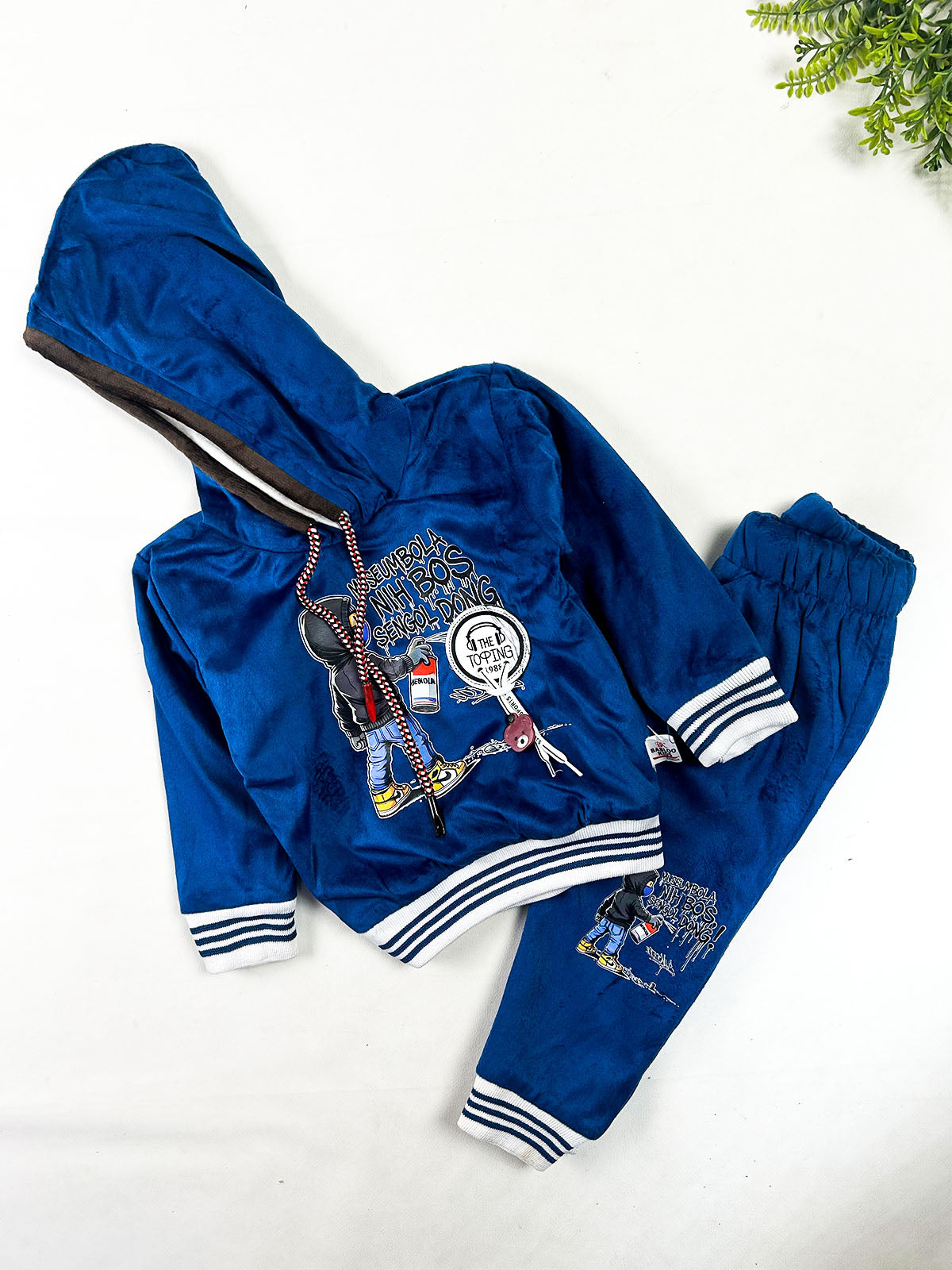2Yrs - 5Yrs Blue Suit For Kids BS844