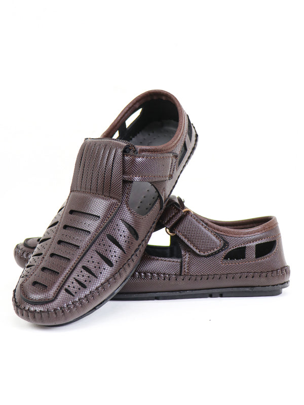 SC Shoes For Men Dark Brown Design # 58-59