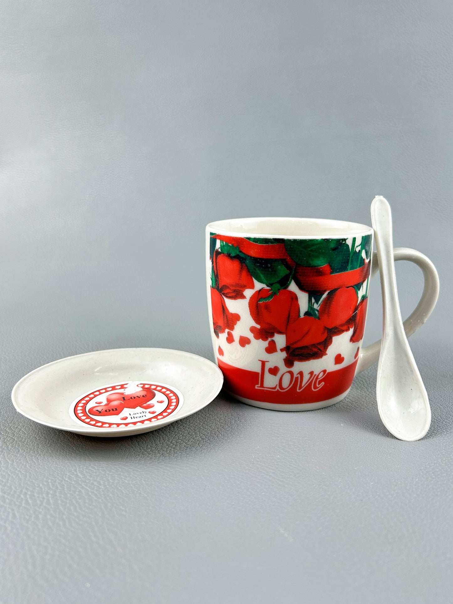 Coffee Mug with Spoon & Lid Set CM03