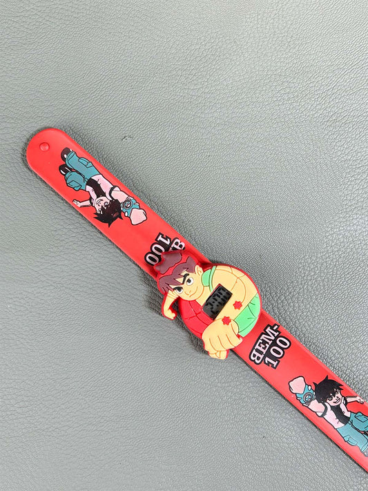Red Wrist Watch For Boys KWW73