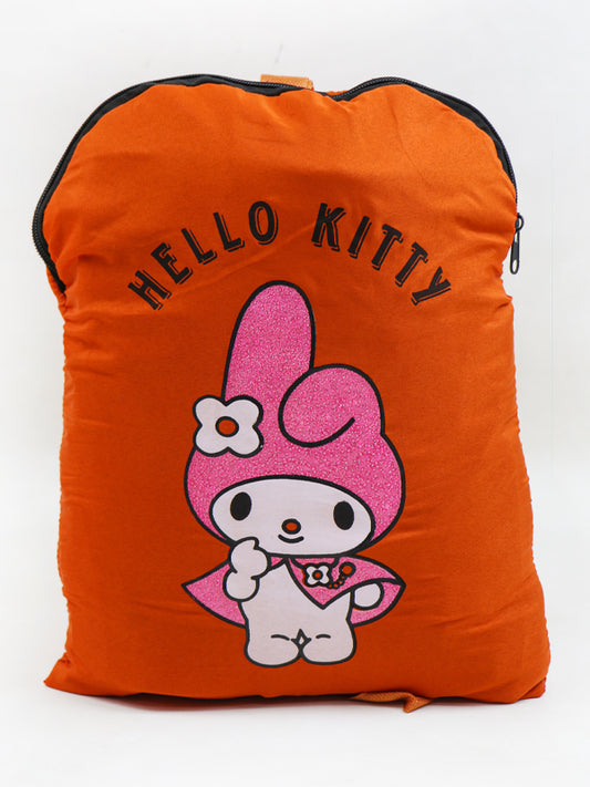 GSB02 Hello Kitty Orange Bag with Drawstrings