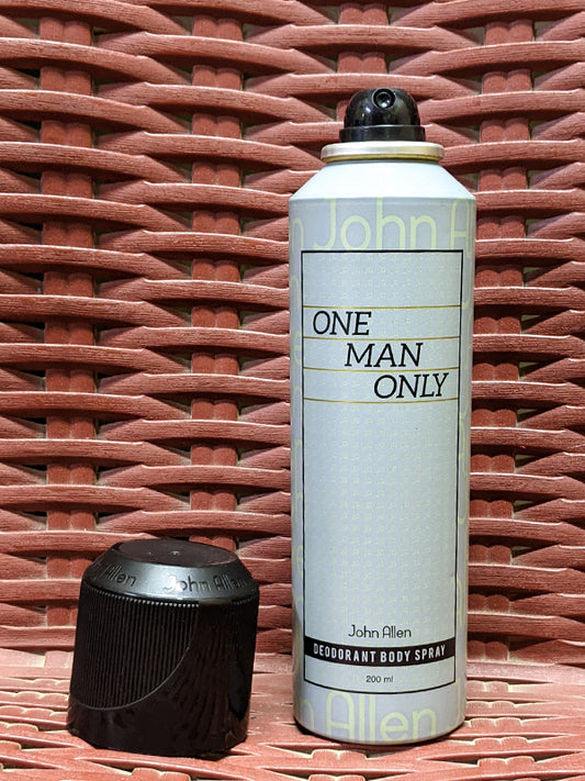 John Allen One Man Only Deodorant Body Spray BS10 - 200ML