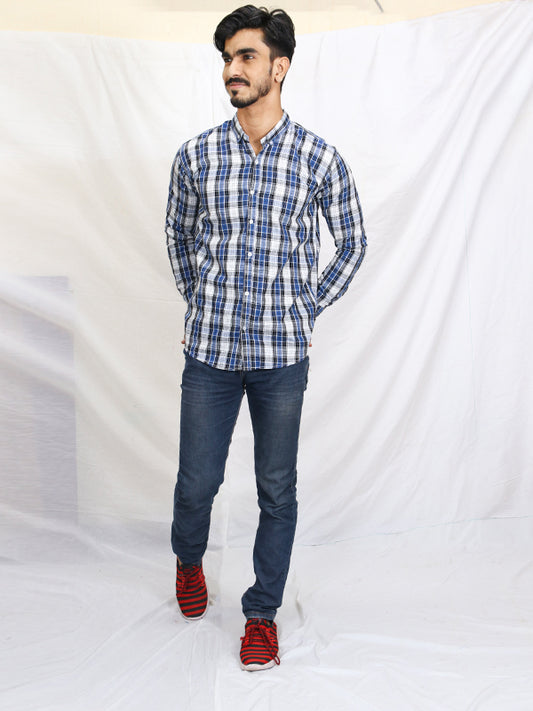 HG Men's Casual Shirt Checks MC-12