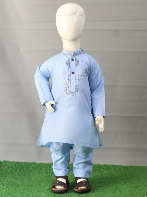 BKP09 IM Boys Kurta Pajama 2Yrs - 14Yrs Sky Blue