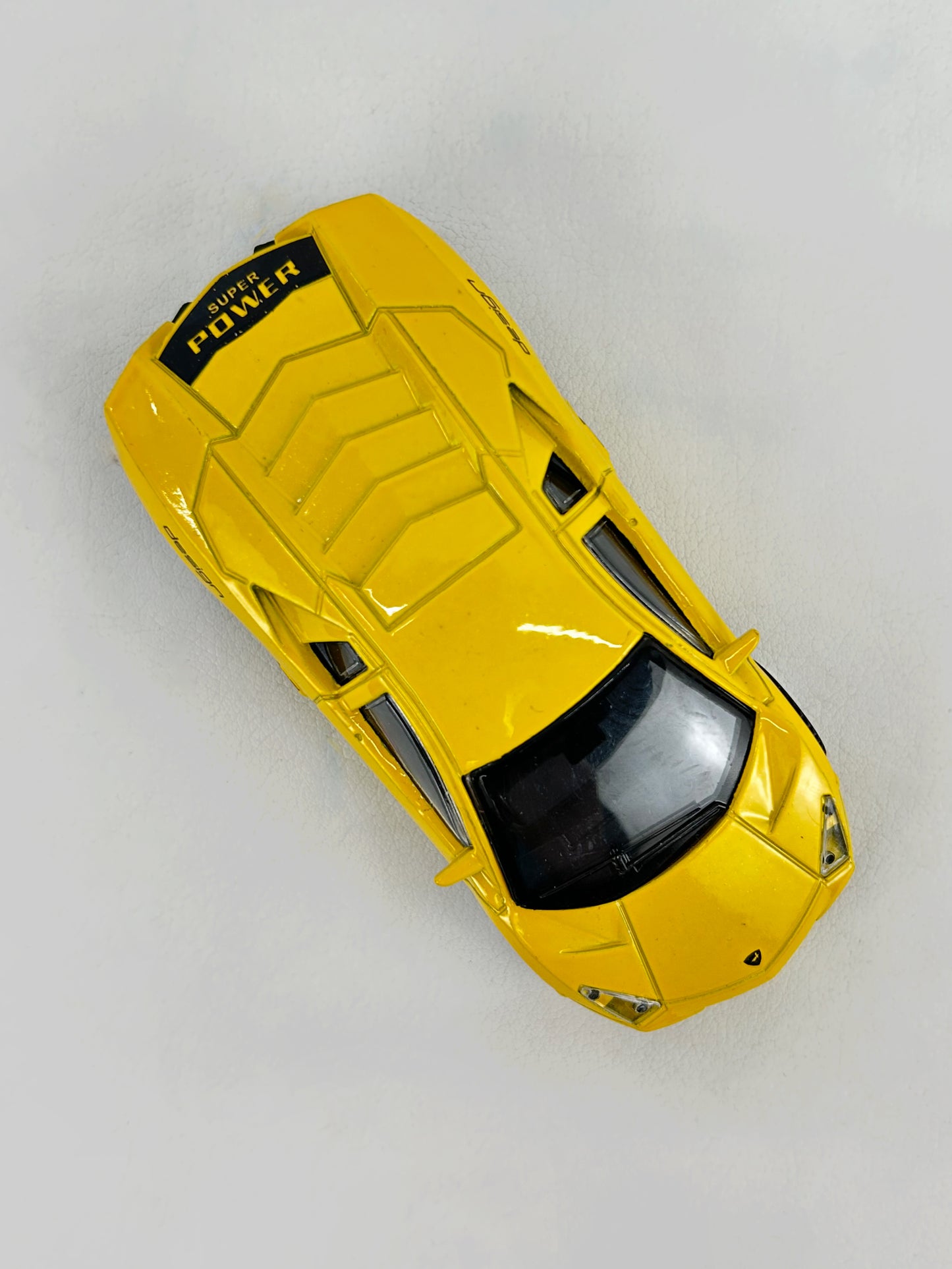 251 Yellow Alloy Die-Cast Metal Car KTY90