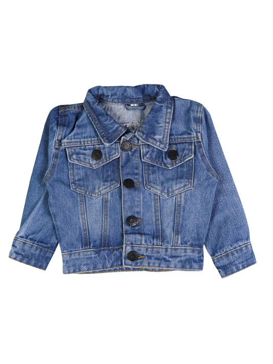 KDJ02 Kids Denim Jacket 1.5Yrs - 6Yrs Light Blue