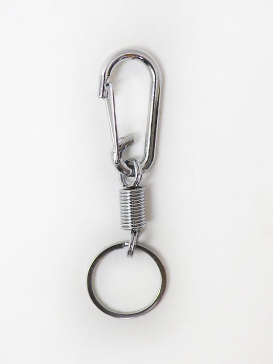 KC01 Stainless-Steel Silver Key Ring Tags