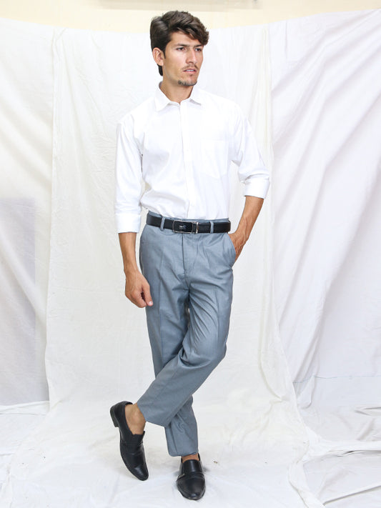 MFP67 Men's Dress Pant Trouser Formal Grey