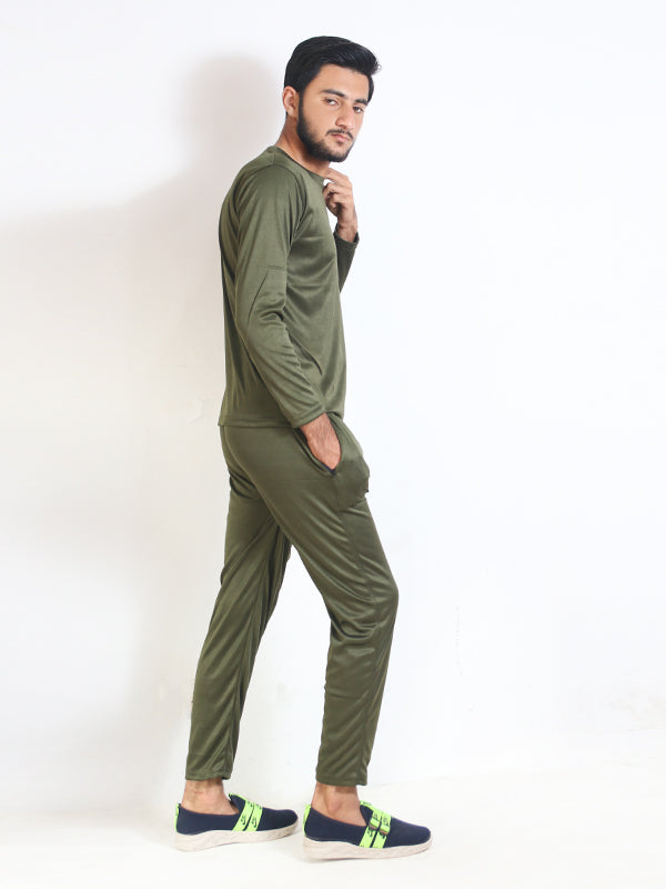 HG Men's Dri-FIT Track Suit JD Green