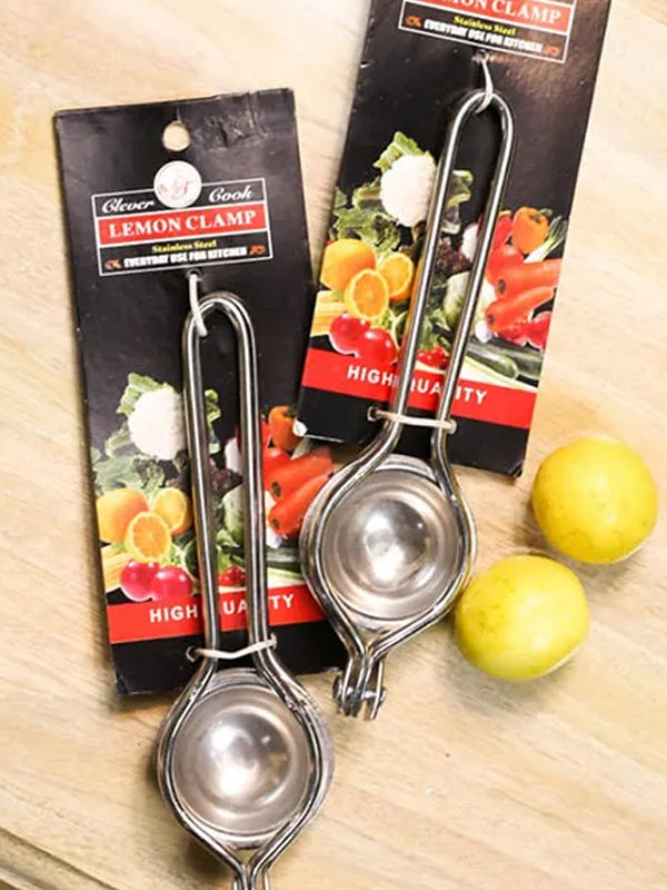 Stainless Steel Manual Lemon Squeezer