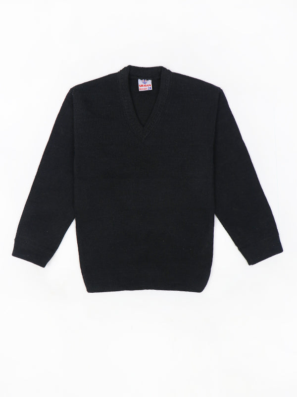 SH Kids Full Sleeve Sweater 3 Yrs - 5 Yrs Black