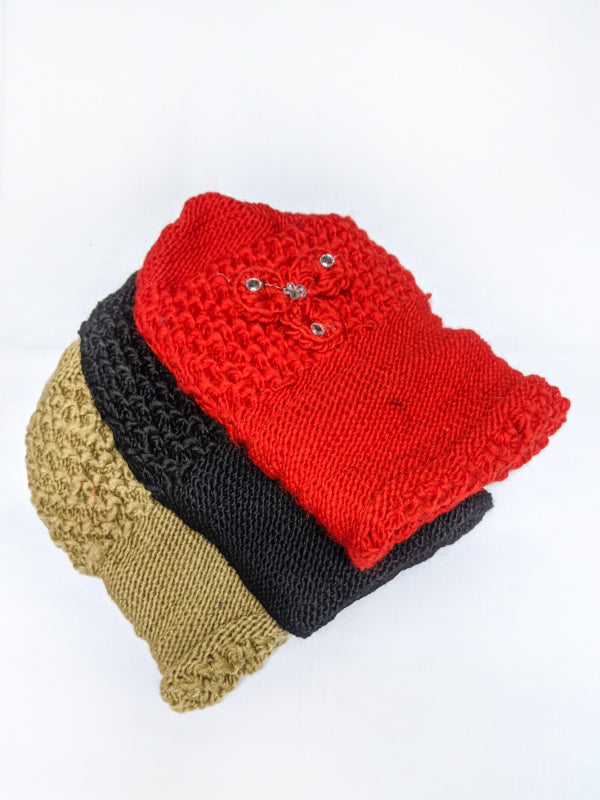 Multicolor Winter Warm Beanie Hat For Women's/Winter Cap For Girls WWC02