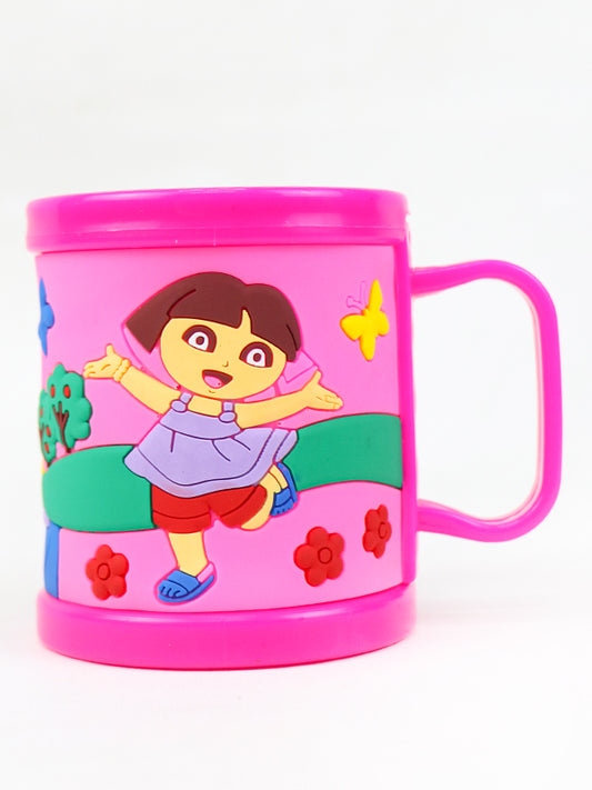 DORA 3D Rubber Print Mug Pink (200 ml)