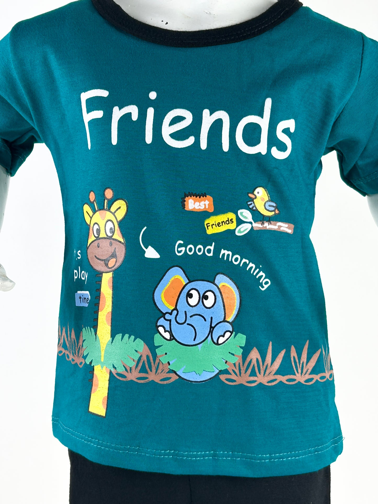 1Yr - 4Yrs Kids Suit Friend Sea Green BS425