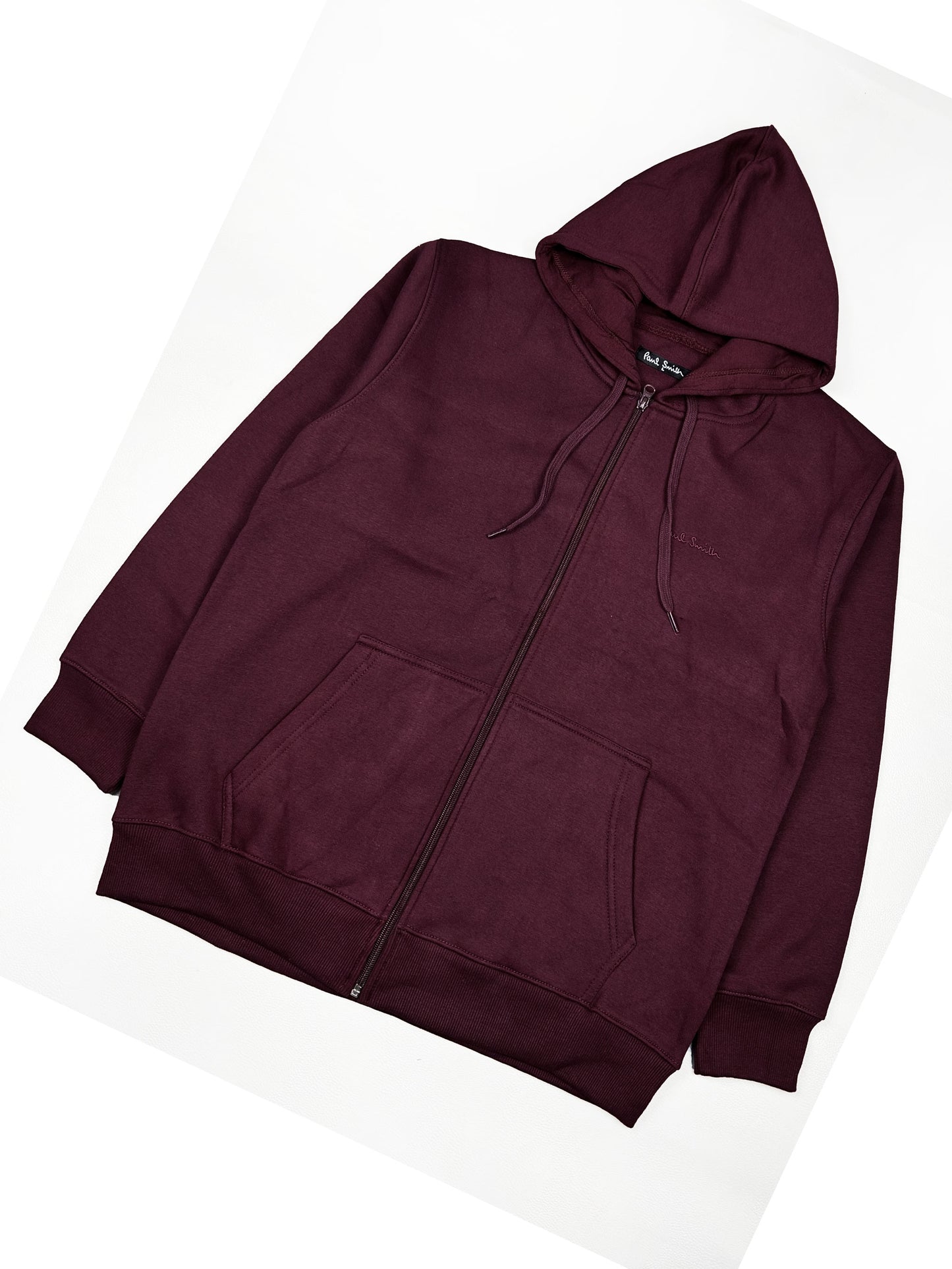 Maroon Zipper Hoodie For Men MH29