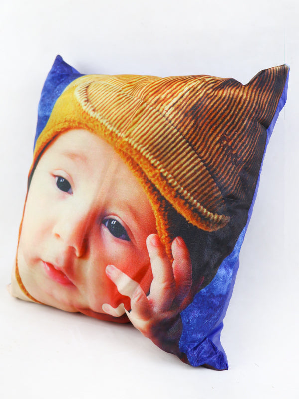 Kids Baby Boy Square Pillow Blue