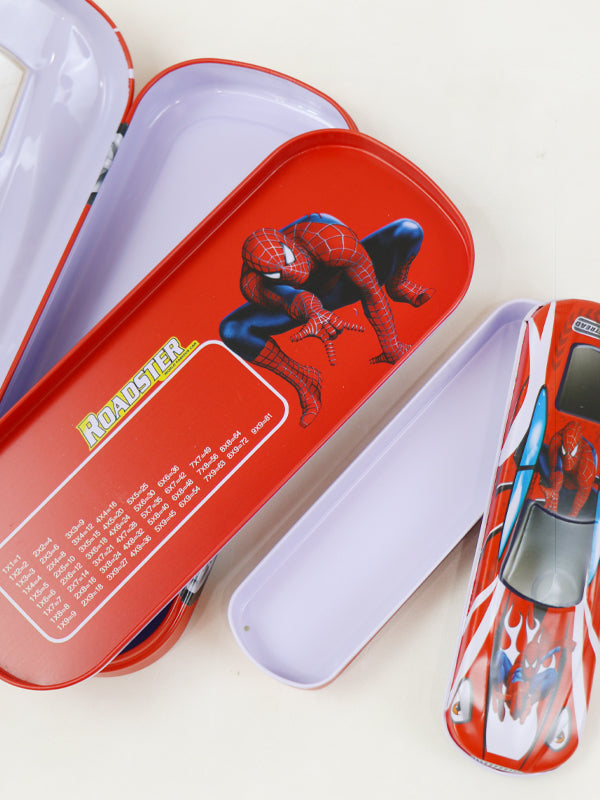 Spider-Man Geometry Pencil Box Red