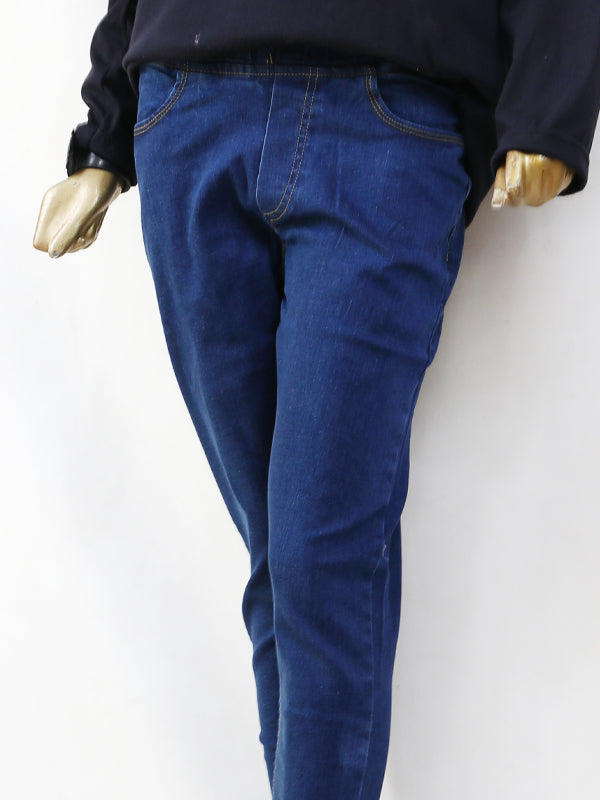 LJ06 Ladies Stretchable Jeans Blue