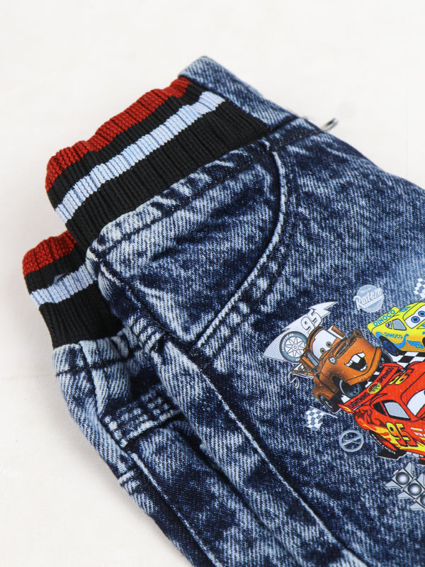 BCS06 Boys Denim Shorts 1Yr - 3Yrs Cars