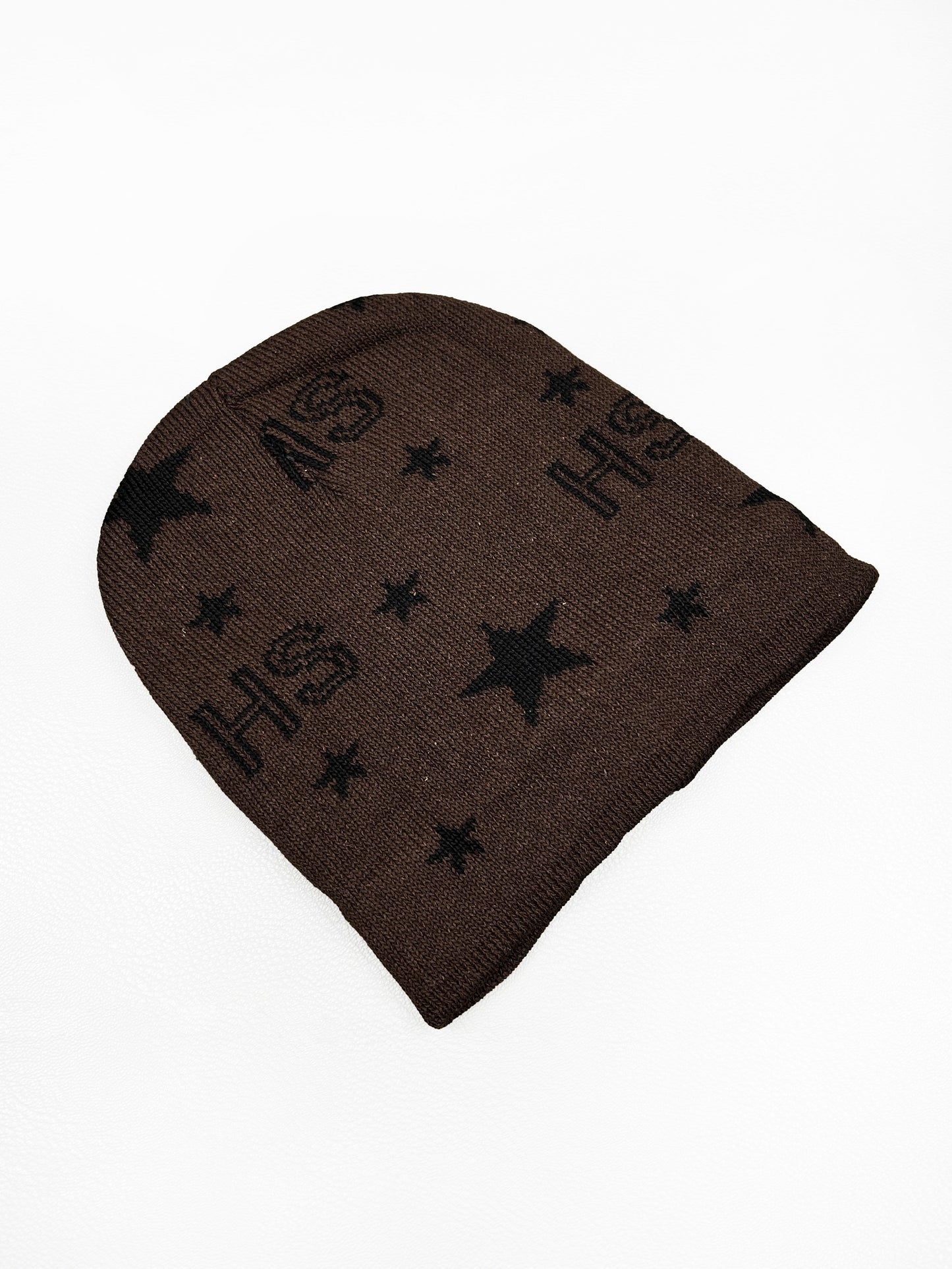 HS Dark Brown Beanie Winter Cap For Men BWC20