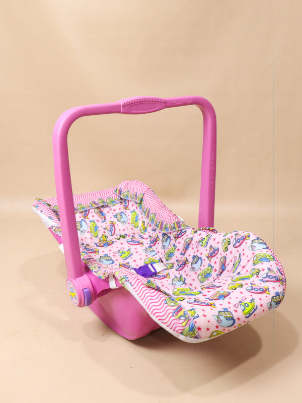 Pink Carry Cot For New Born / Rocker & Sleeping Carrier Seat For Babies