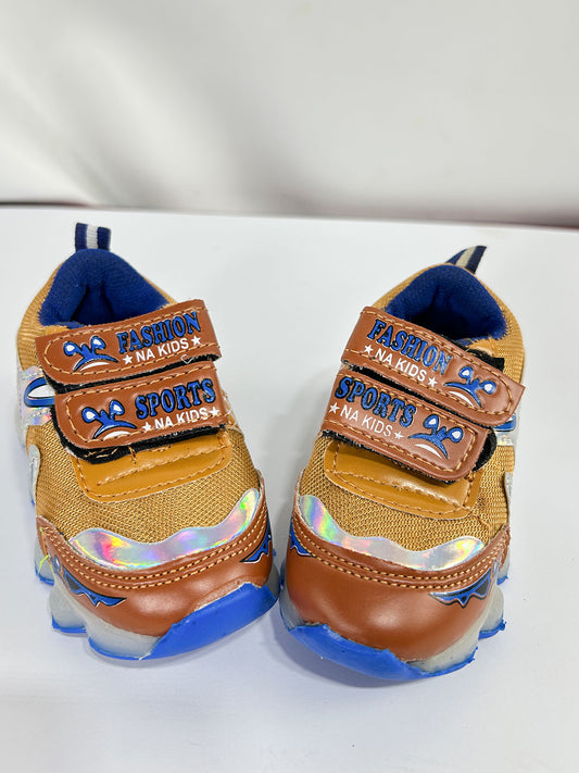 1Yrs - 8Yrs Brown Jogger Shoes for Kids BS90