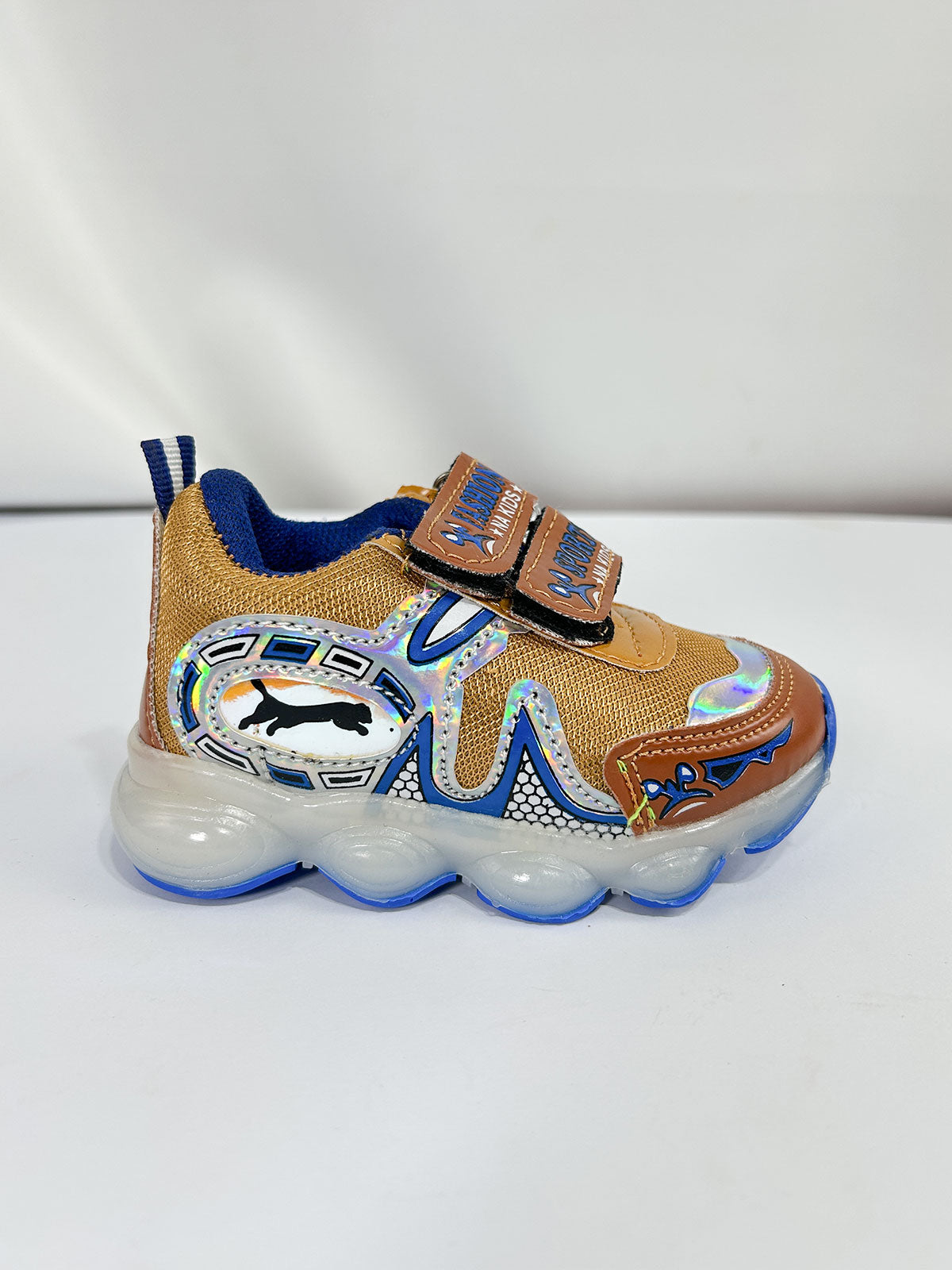 1Yrs - 8Yrs Brown Jogger Shoes for Kids BS90