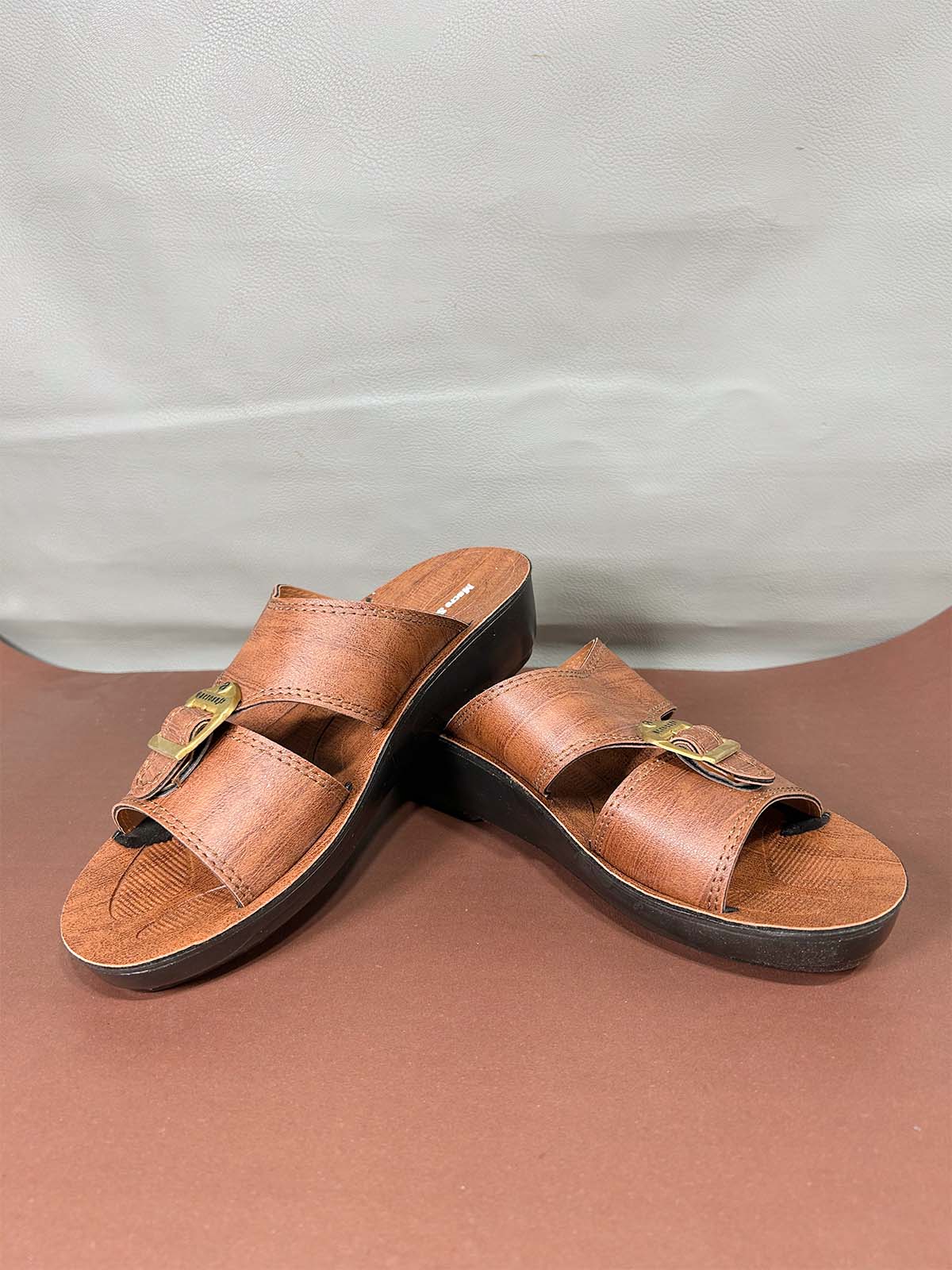 Rust Comfortable Slipper for Men MC90