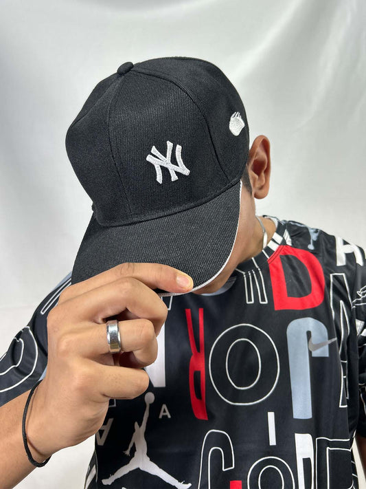 Black Basic P-Cap For Men CAP31