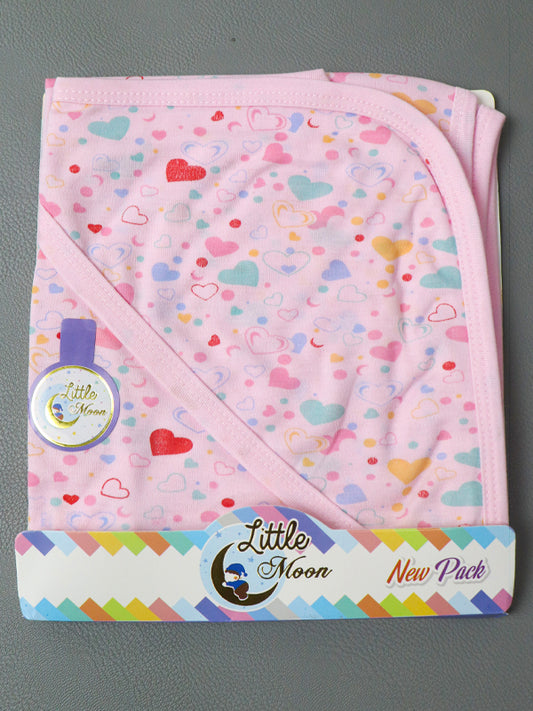 Light Pink Wrapping Sheet For Newborn NWS03