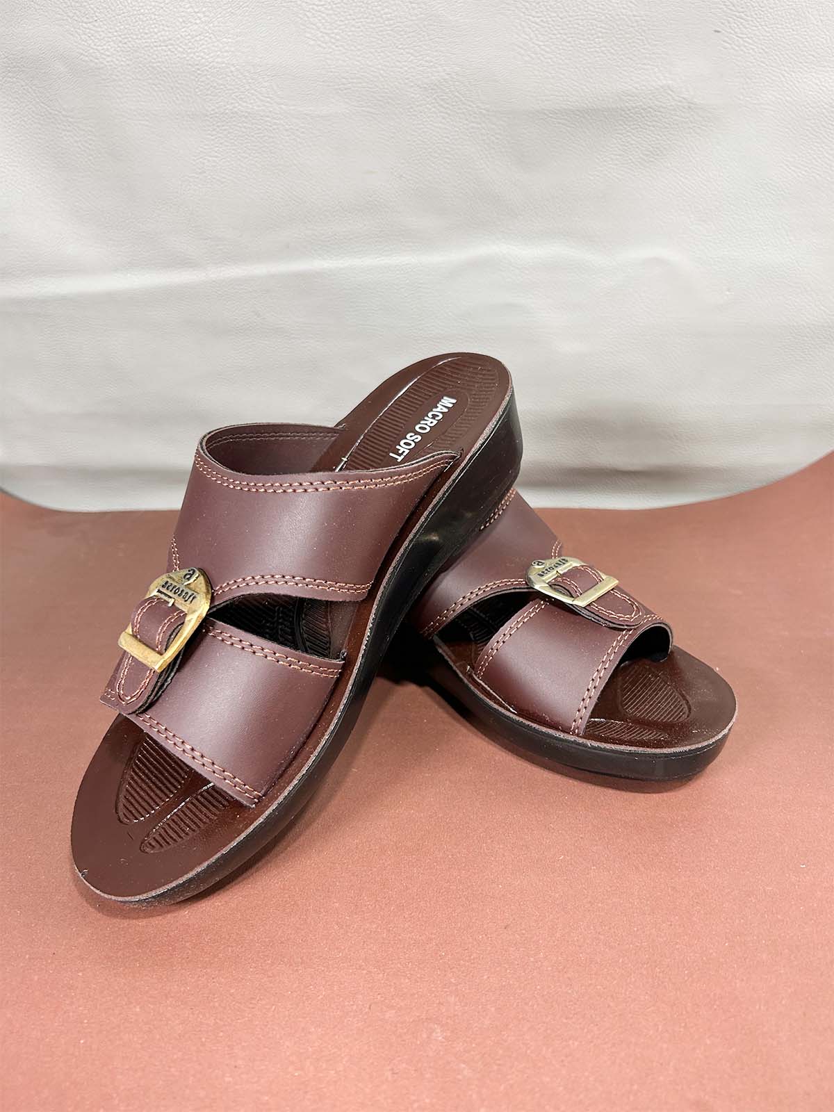 Brown Comfortable Slipper for Men MC91