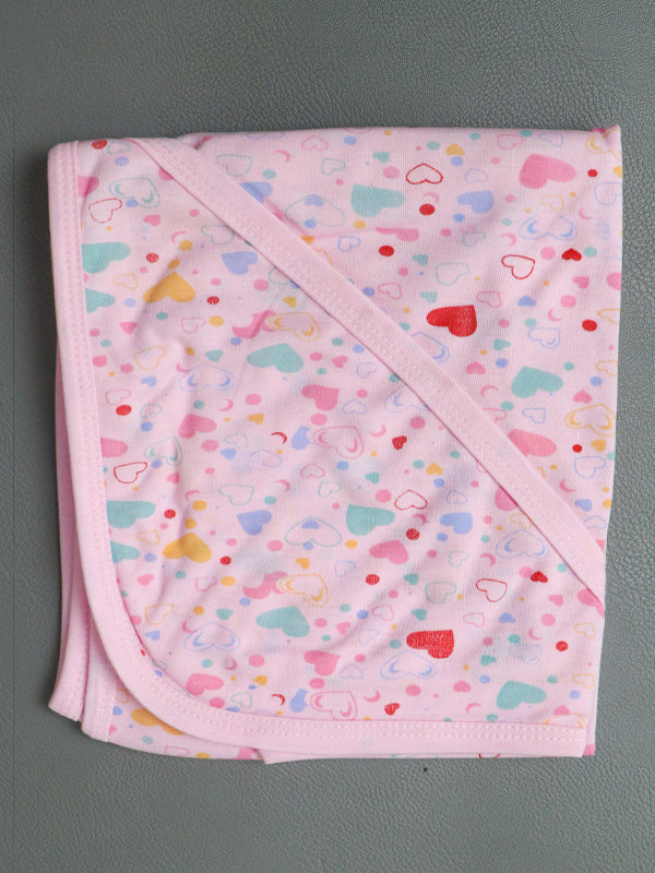 Light Pink Wrapping Sheet For Newborn NWS03