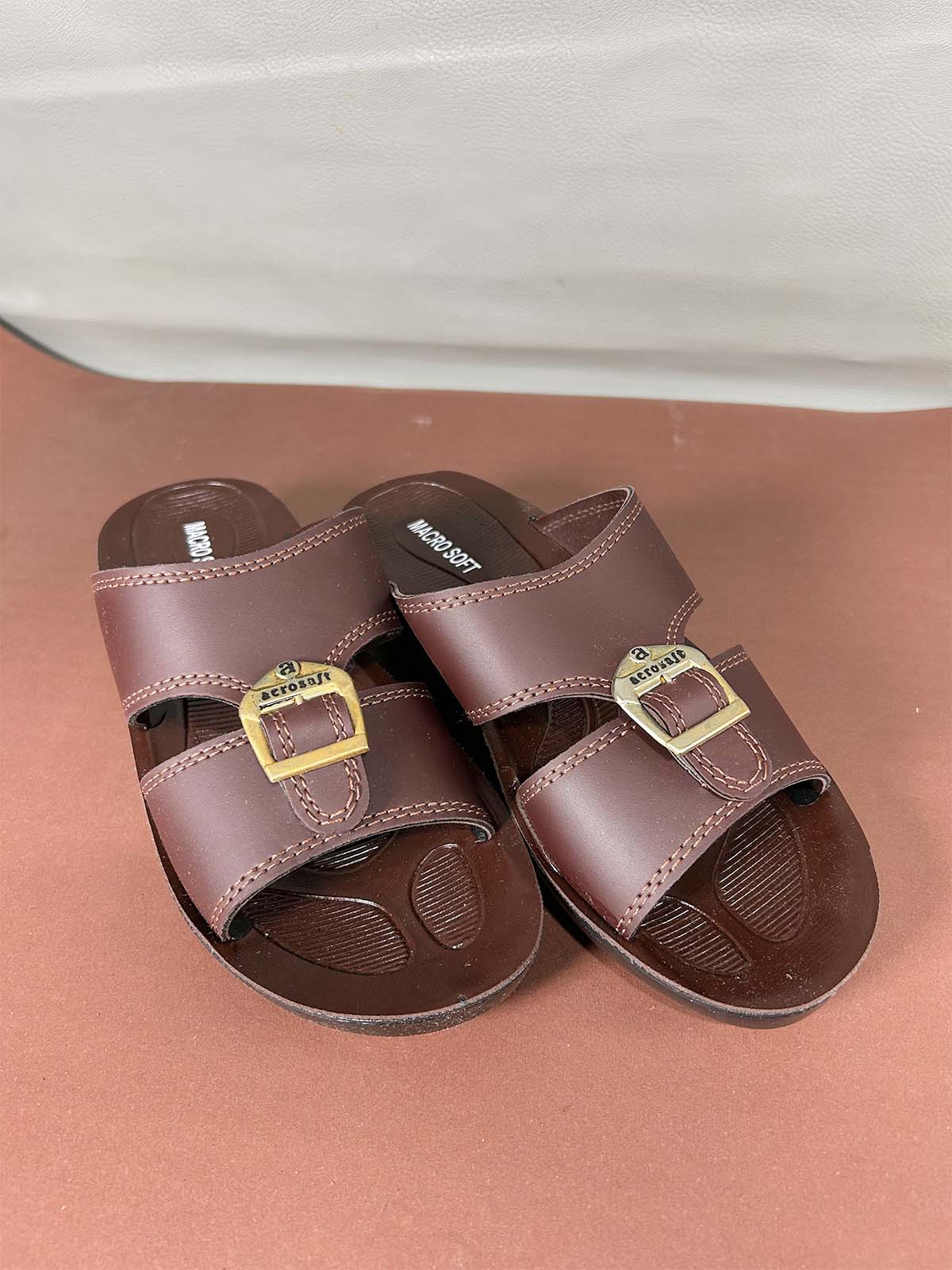 Brown Comfortable Slipper for Men MC91