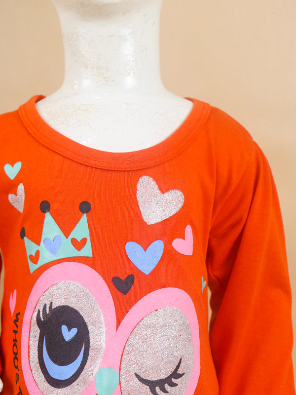 1Yr - 4Yrs Princess Orange Suit For Girls RG GS49