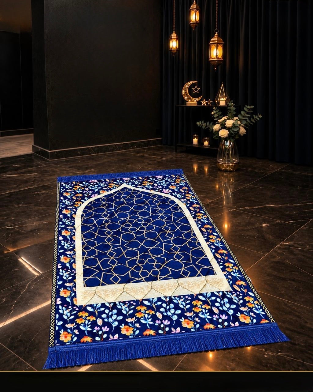 Blue Jae-Namaz / Prayer Mat 70 x 105 Multidesign JAE12