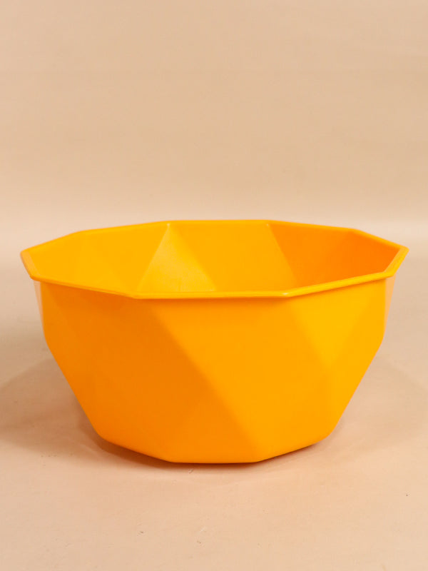 Yellow Plastic Serving Bowl MB12