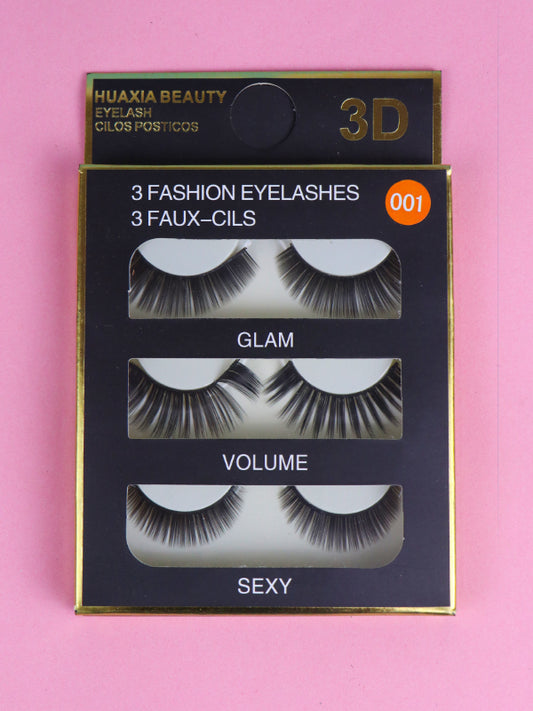 Pack Of 3 Eye Lashes